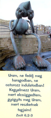 Szobrok és igék - könyvjelző