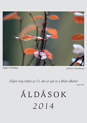 Áldások (2014-es falinaptár)