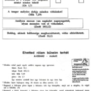 Elvetted rólam bűneim terhét - hajtogatós makett