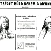 Meghallgatott imádságaim - síkmakett