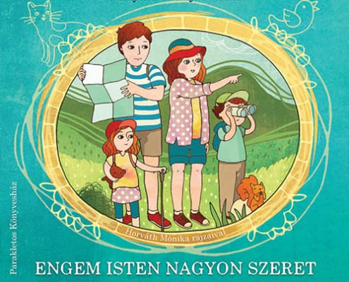 Engem Isten nagyon szeret - kifestő és foglalkoztató füzet