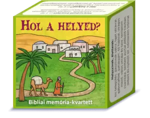 Hol a helyed? - memória-kvartett játék