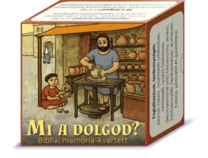 Mi a dolgod? - memória-kvartett játék
