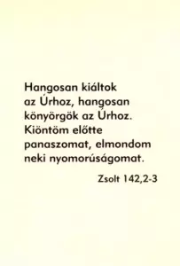 Szabadításom nem késik