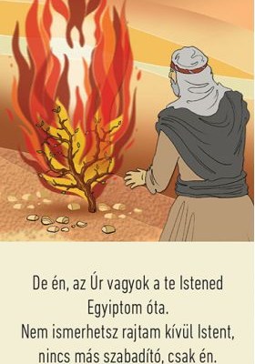 Képek is Igék Mózes életéből - igés kártyák