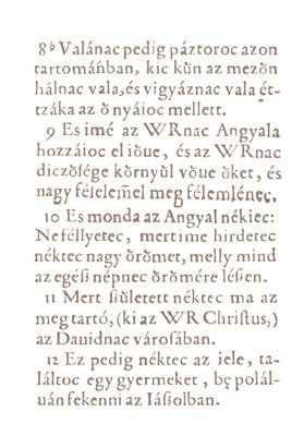 Karácsonyi képeslap (vizsolyi)