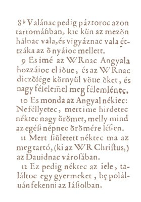 Karácsonyi képeslap (vizsolyi)