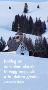 Hólepte táj - nagy kártyák