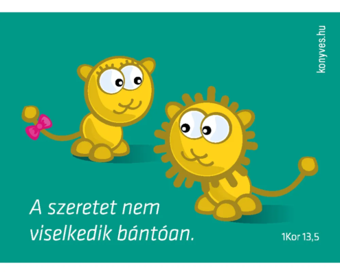 Szeretet himnusz igés kártyák