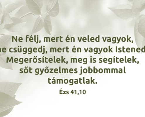 Közel van az Úr (Igés kártya csomag)