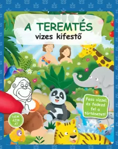 A teremtés vizes kifestő