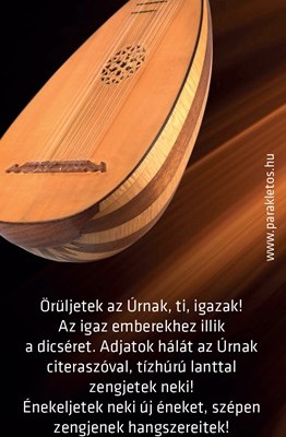 Áldjátok az Urat