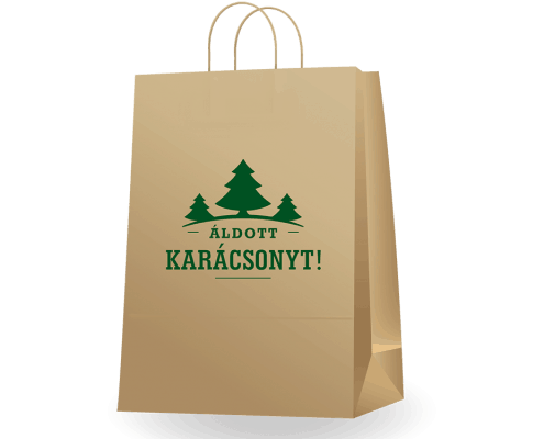 Karácsonyi dísztáskák