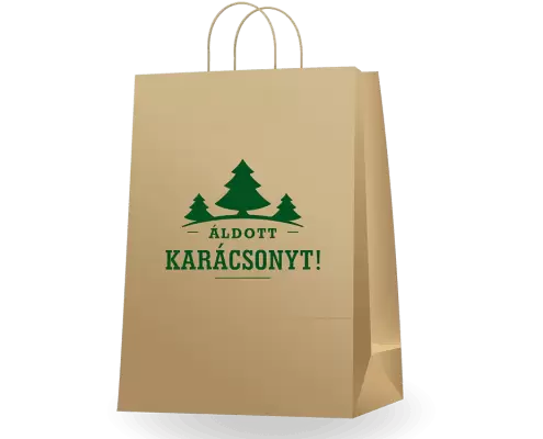 Karácsonyi dísztáskák