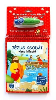 Jézus csodái - vizes kifestő