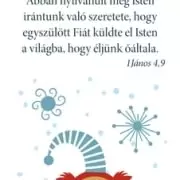 Karácsonyi könyvjelző csomag - Velünk az Isten!
