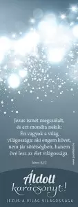 Karácsonyi könyvjelző csomag - Jézus a világ világossága