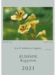 Áldások – Kegyelem 2021 falinaptár