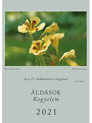 Áldások – Kegyelem 2021 falinaptár