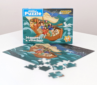 Jézussal a viharban – Puzzle