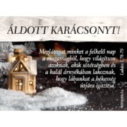 Áldott karácsonyt! – igés kártyák, fotós